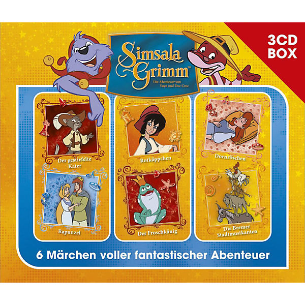CD SimsalaGrimm - 3CD Hörspielbox Vol.1