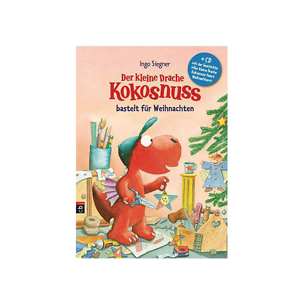 Der kleine Drache Kokosnuss bastelt für Weihnachten, m. Audio-CD