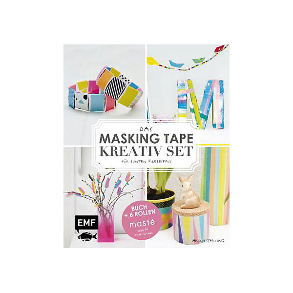 Das Masking-Tape-Kreativ-Set, mit 6 Rollen Masking-Tape
