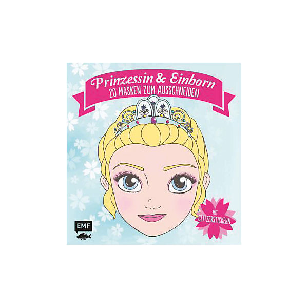 Prinzessin & Einhorn - 20 Masken zum Ausschneiden