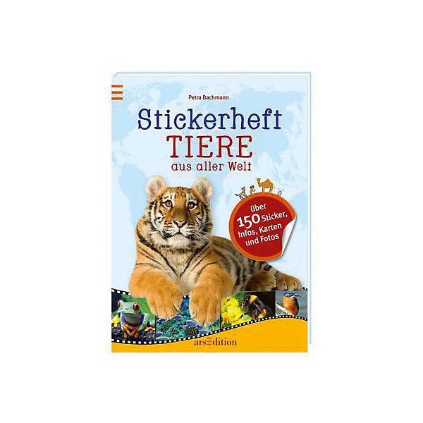 Stickerheft Tiere aus aller Welt