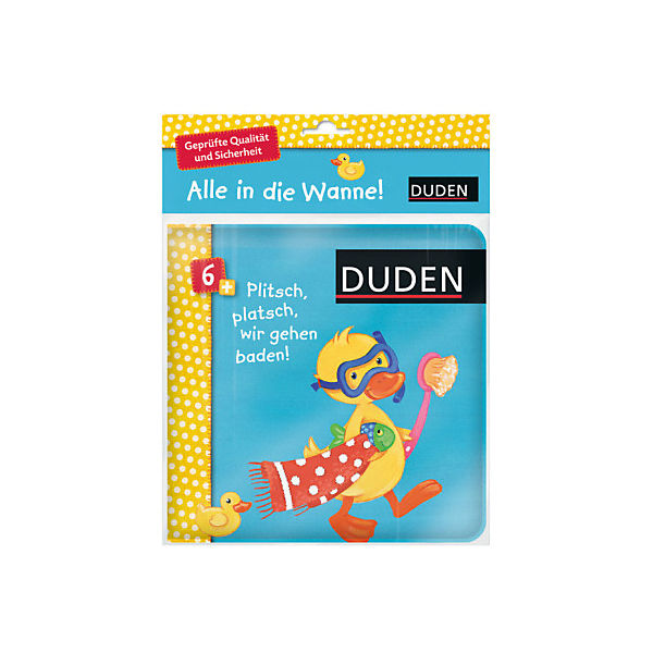 Plitsch, platsch, wir gehen baden!, Badebuch