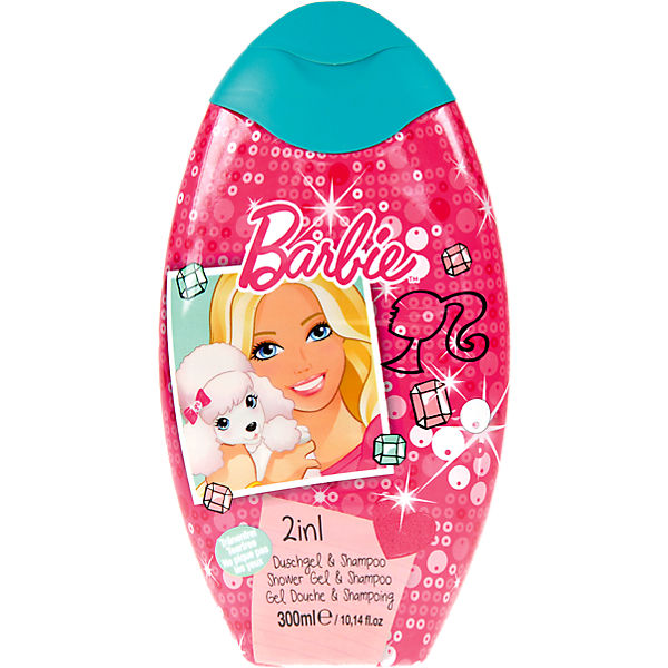 Duschgel und Shampoo 2 in 1,Barbie, 300 ml