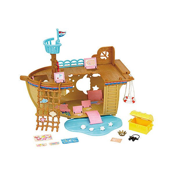 Sylvanian Families Abenteuerschiff "Schatzsuche" Puppenhauszubehör