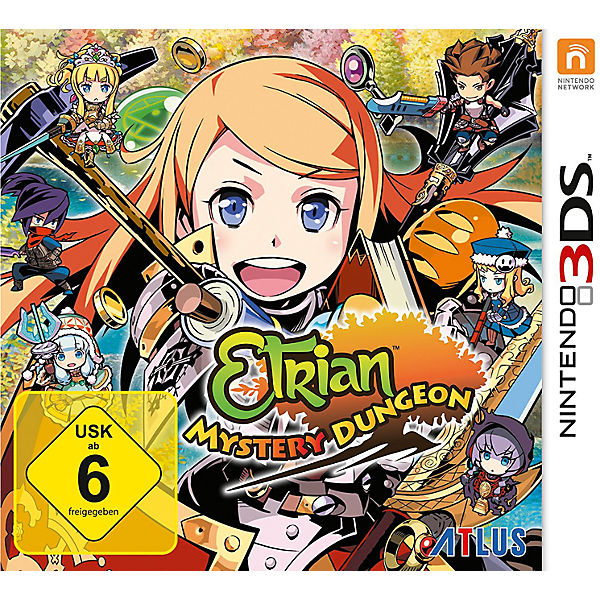 3DS Etrian Mystery Dungeon
