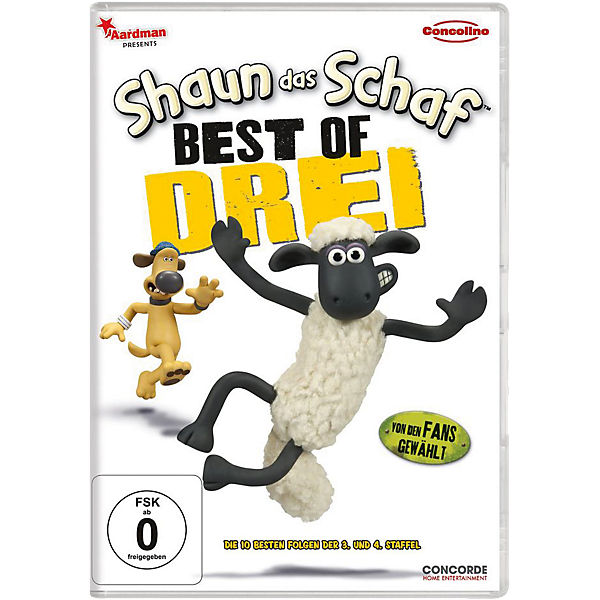DVD Shaun das Schaf- Best of Drei