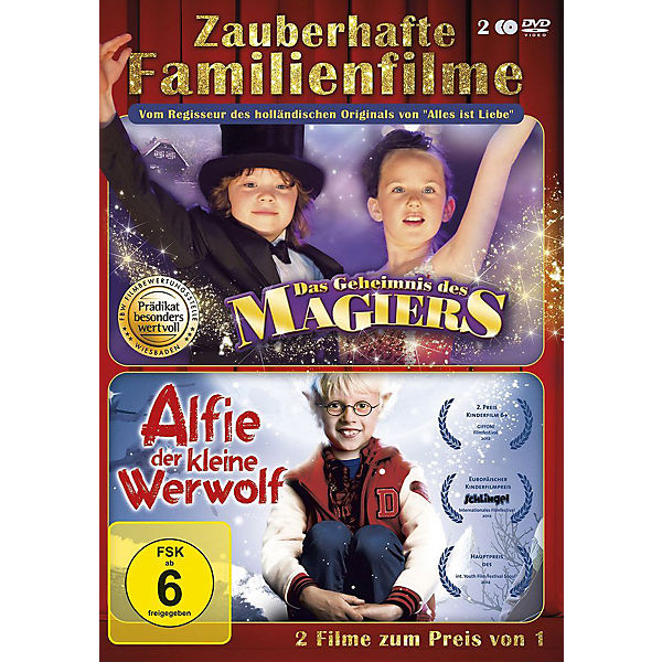 DVD Zauberhafte Familienfilme - Alfie, der kleine Werwolf/ Das Geheimnis des Magiers