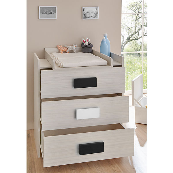 Wickelkommode Irene Classic, grau meliert