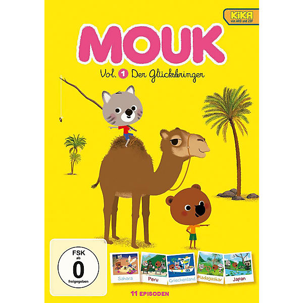 DVD Mouk der Weltreisebär 1 - Folge 1-11