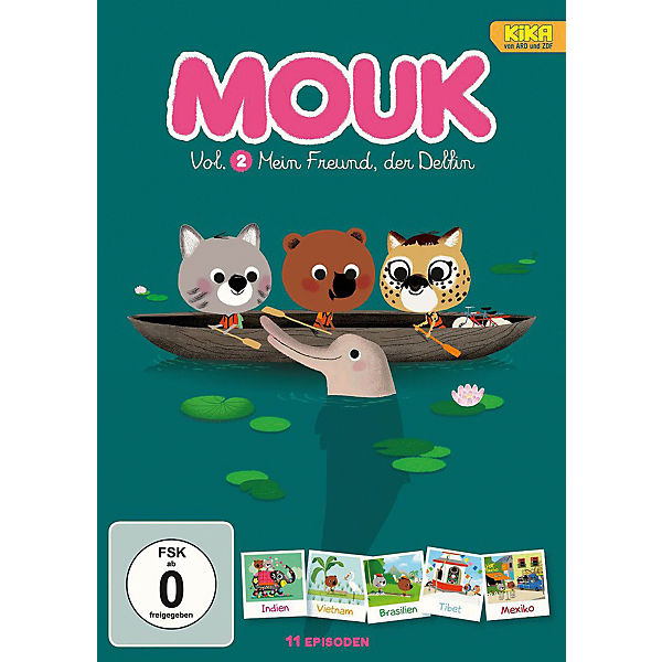 DVD Mouk der Weltreisebär 2 - Folge 12-22