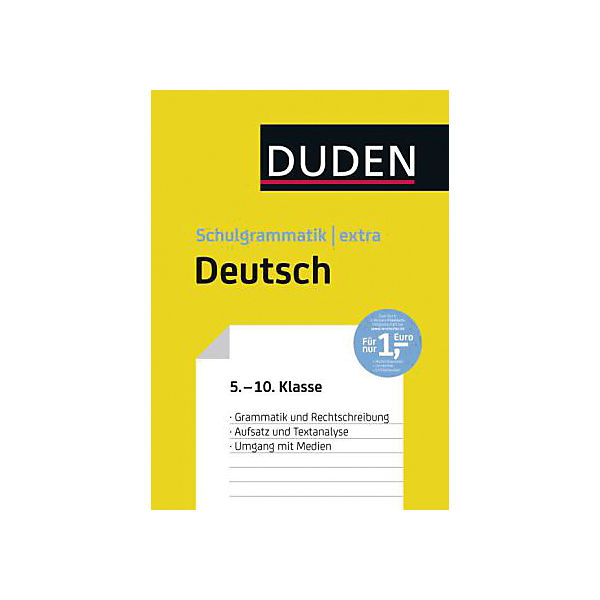 Duden Schulgrammatik extra - Deutsch