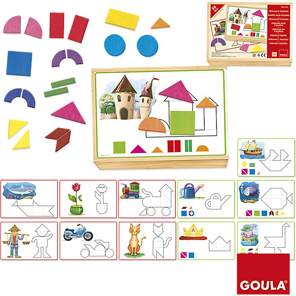 Magnet-Legespiel Formen und Figuren