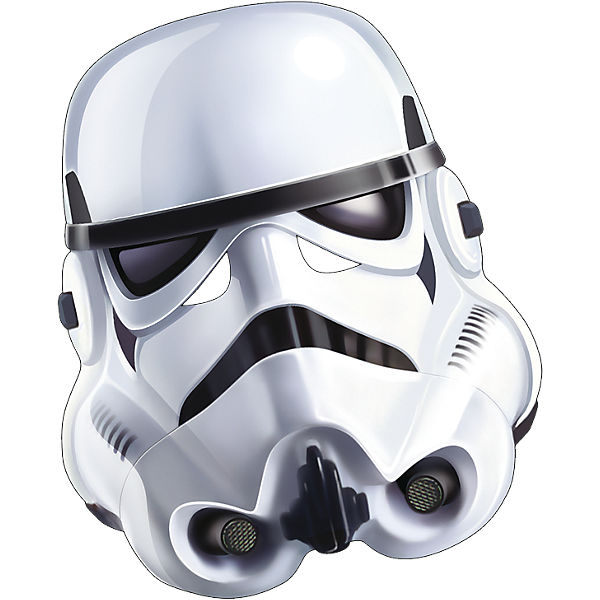 Stormtrooper Maske aus Pappe
