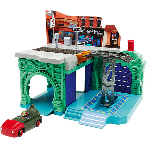 Turtles Deluxe Spielgarage & Höhle
