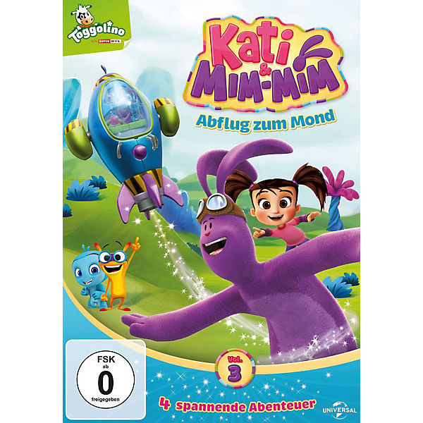 DVD Kati & Mim-Mim 03 - Abflug zum Mond