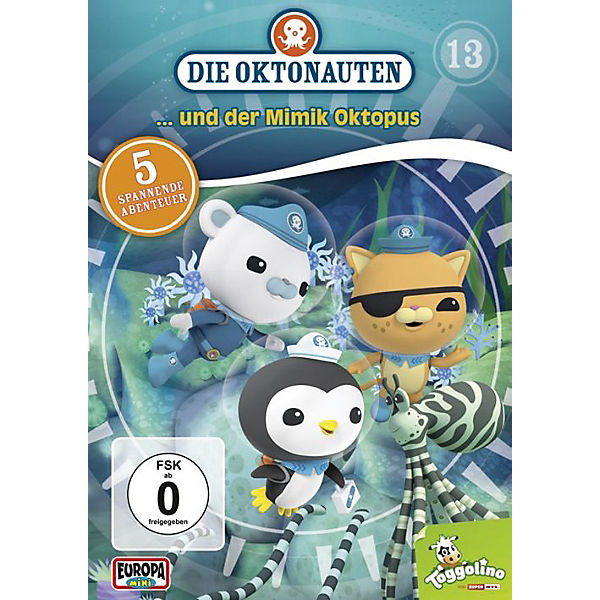DVD Die Oktonauten 13 - und der Mimik Oktopus