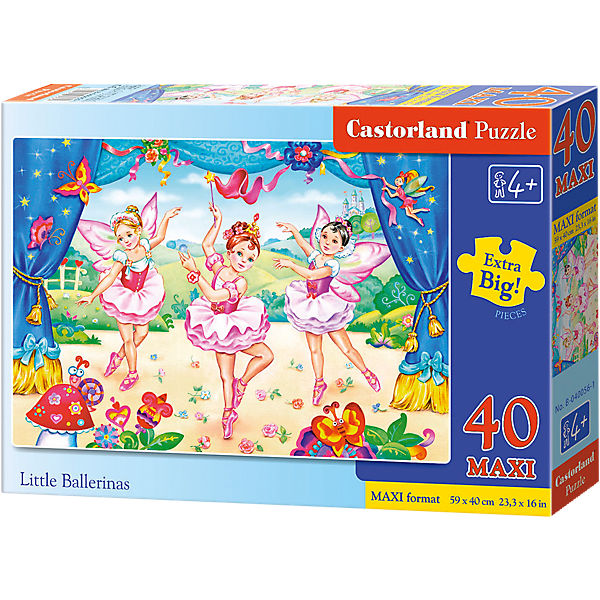 Bodenpuzzle 40 Teile Maxi - Ballerina