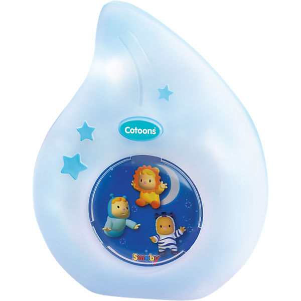 Cotoons Gute-Nacht-Lampe, blau