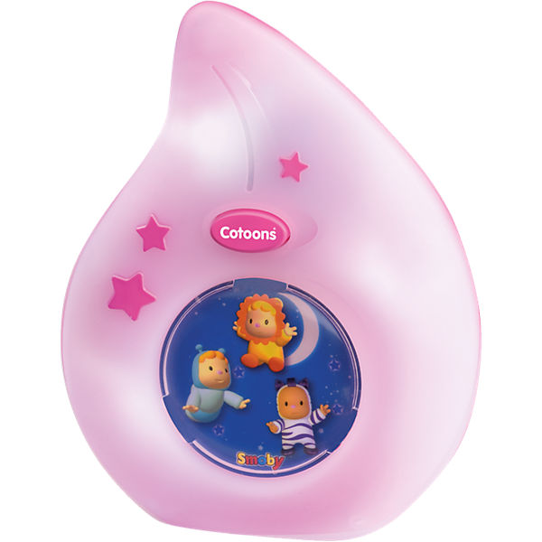 Cotoons Gute-Nacht-Lampe, rosa