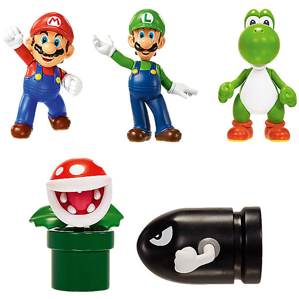 Nintendo Mini Figur - 5er Pack (6cm)