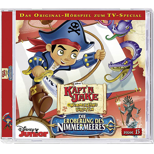 CD Disney Jake und die Nimmerland Piraten 15 - Die Eroberung des Nimmermeeres