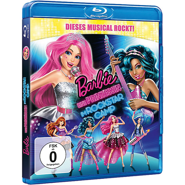 BLU-RAY Barbie - Eine Prinzessin im Rockstar Camp