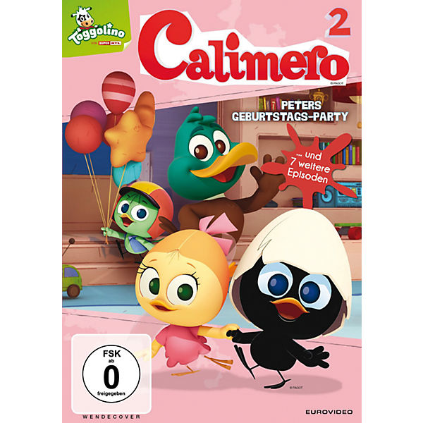 DVD Calimero 02 - Peters Geburtstagsparty und 7 weitere Episoden