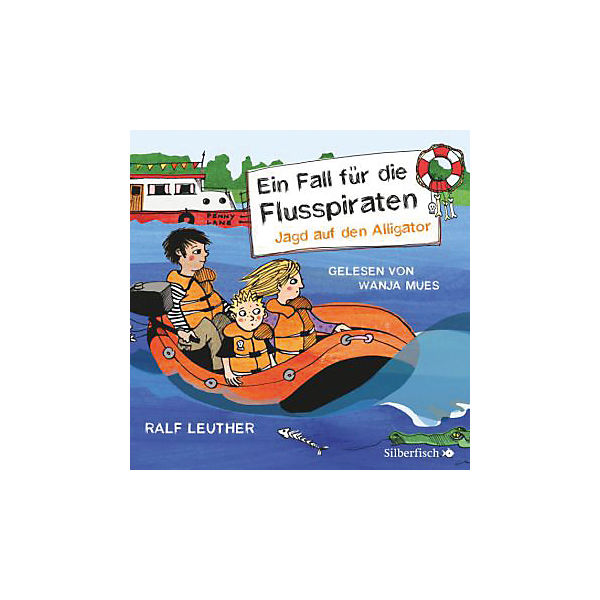 Ein Fall für die Flusspiraten: Jagd auf den Alligator, 2 Audio-CDs