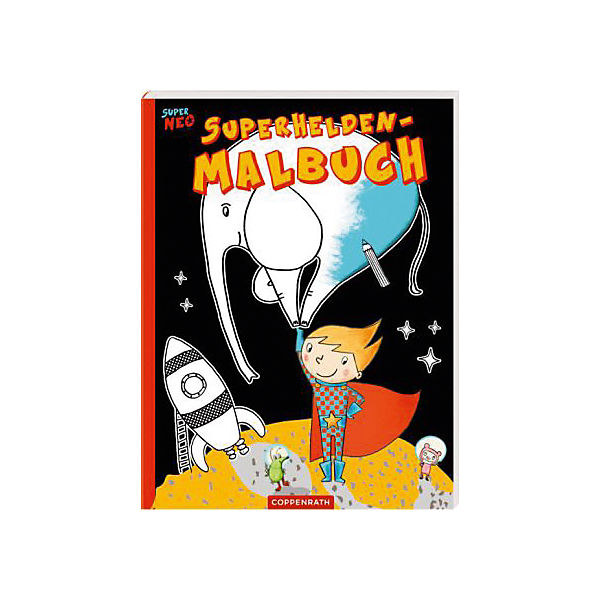 Super Neo: Superhelden-Malbuch
