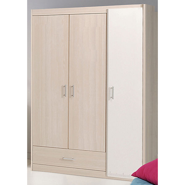 Kleiderschrank Charly 3-trg., Akazie