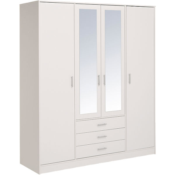 Kleiderschrank Infinity 4-trg., weiß