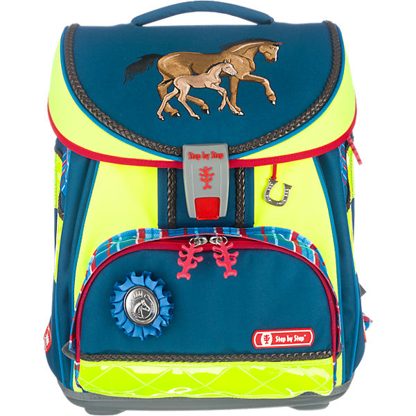 Step by Step Schulranzenset COMFORT DIN Horse Family, 4-tlg.
