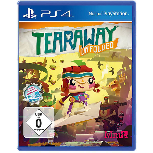 PS4 Tearaway: Unfolded