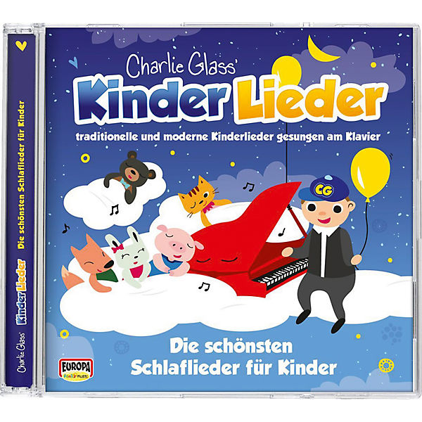 CD Charlie Glass' Kinder Lieder - Die schönsten Schlaflieder