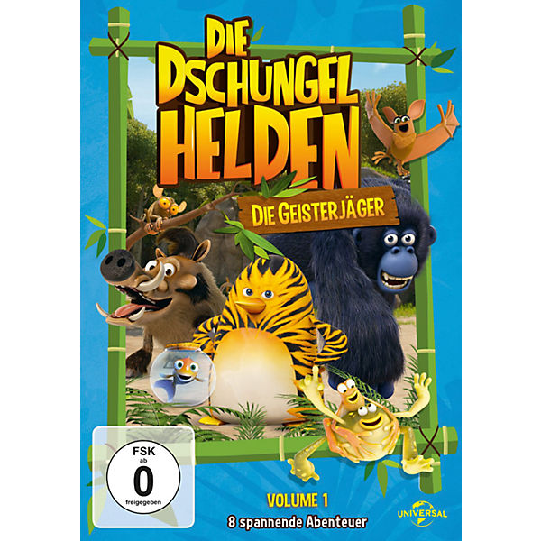 DVD Die Dschungelhelden Vol. 1 - Die Geisterjäger