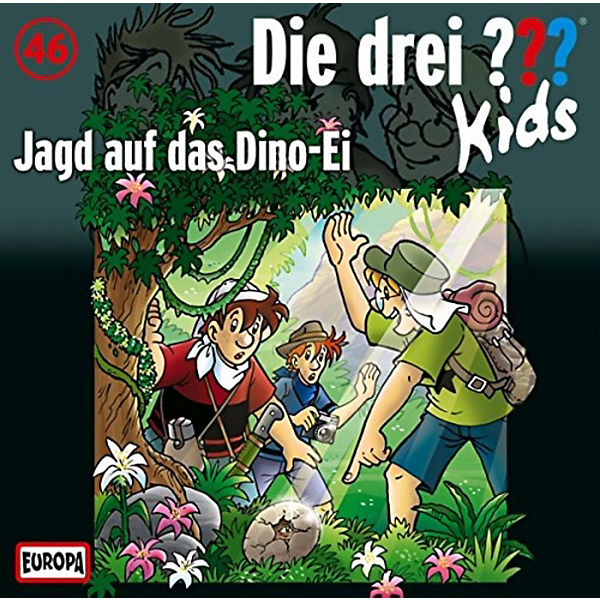 CD Die drei ??? Kids 46 - Jagd auf das Dino-Ei