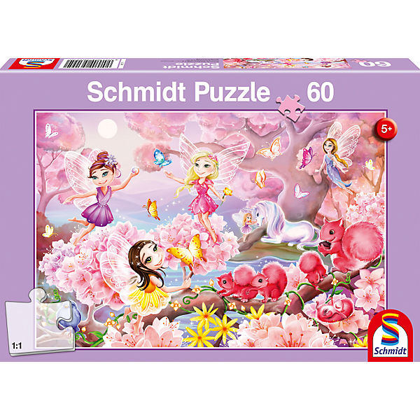 Puzzle Feentanz, 60 Teile