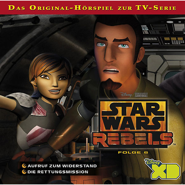 CD Star Wars Rebels - Folge 6 (Aufruf zum Widerstand / Die Rettungsmission)