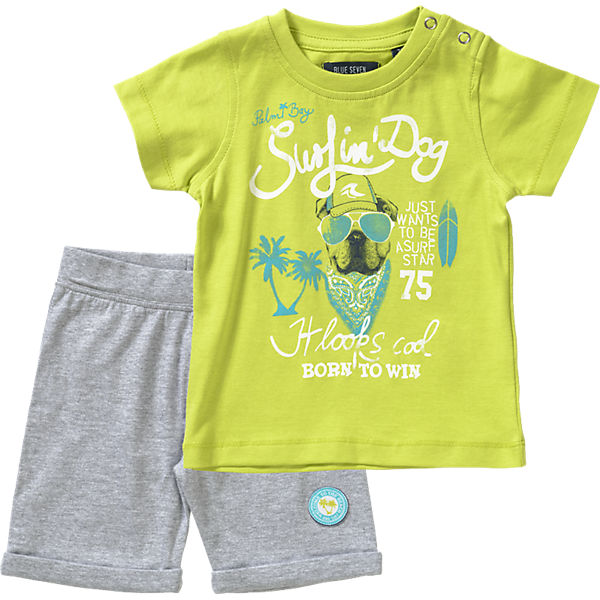 Baby Set T-Shirt + Bermudas für Jungen