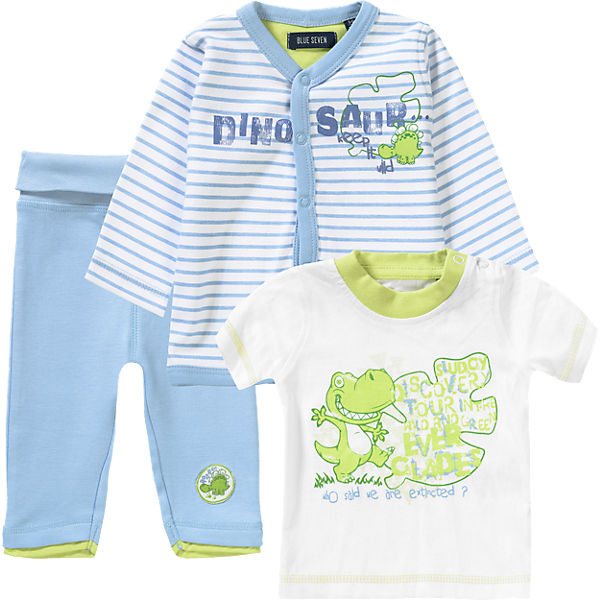 Baby Set Sweatjacke, Sweathose + T-Shirt für Jungen