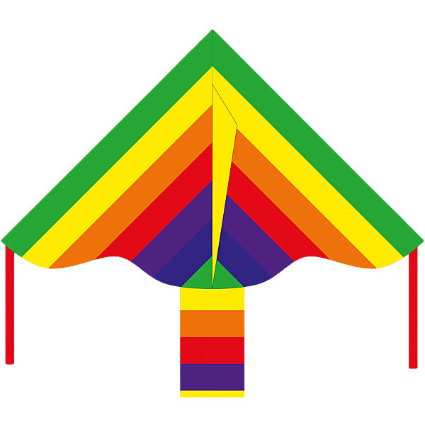 Ecoline: Simple Flyer Rainbow 85cm