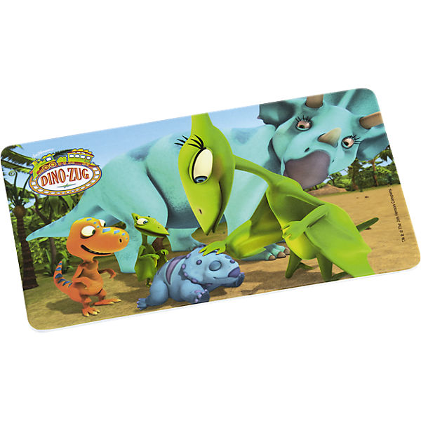 Melaminbrettchen Dino-Zug
