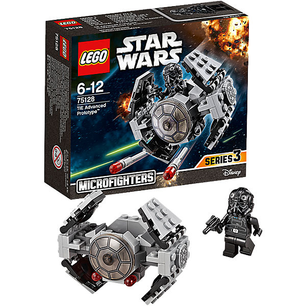 LEGO Star Wars 75128: Усовершенствованный прототип истребителя TIE™
