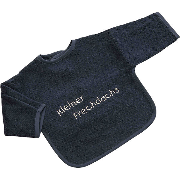 Ärmellätzchen, Kleiner Frechdachs, grau