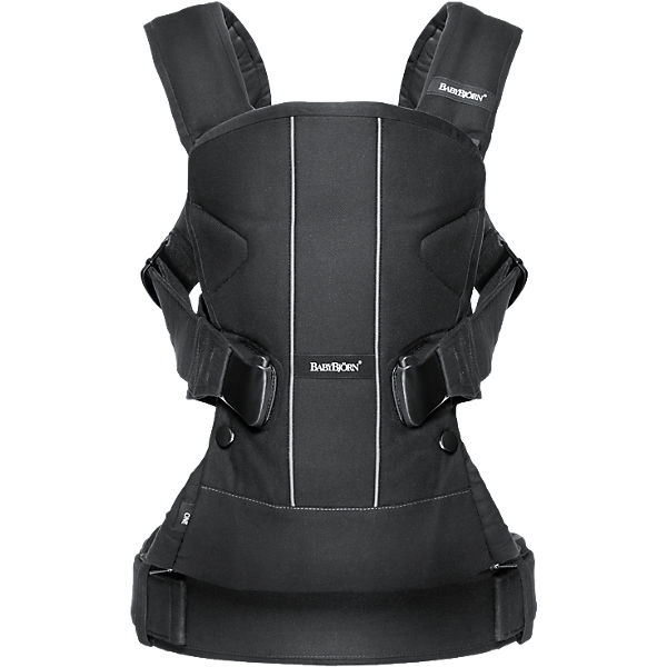 Babytrage One, Schwarz, Cotton Mix