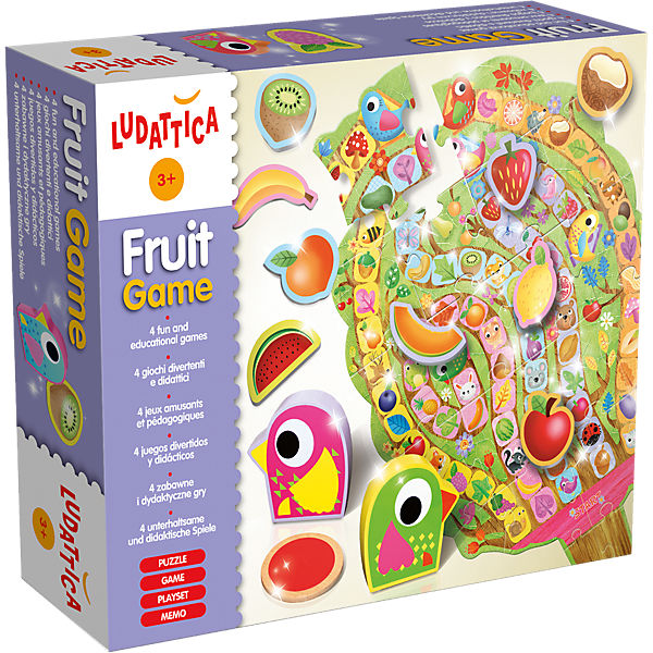 Fruit Game - 4 in 1 Spielset