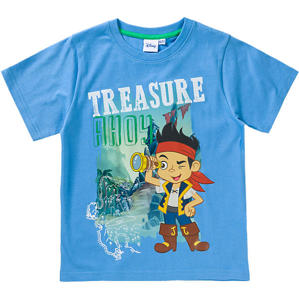 DISNEY JAKE UND DIE NIMMERLANDPIRATEN T-Shirt für Jungen