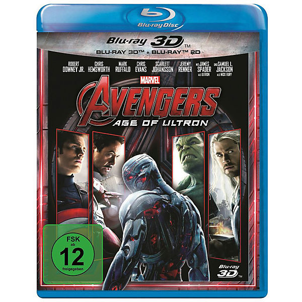 BLU-RAY Avengers - Age of Ultron (3D + 2D)