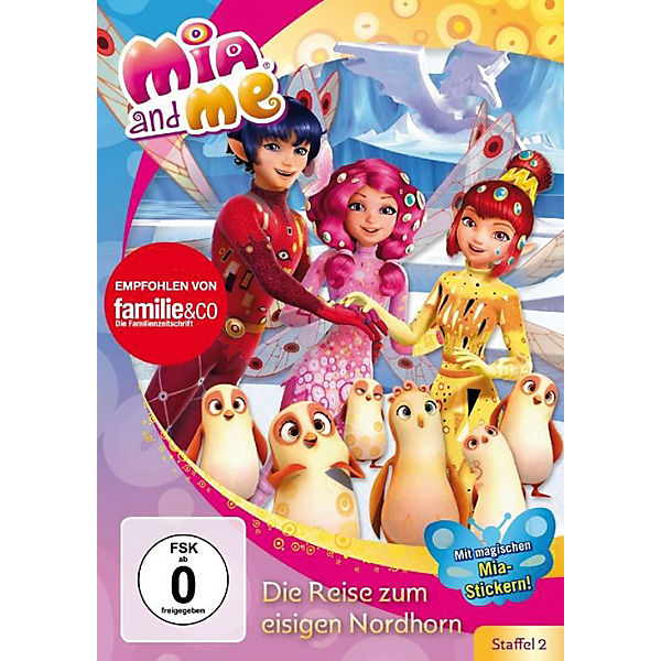DVD Mia and me - Die Reise zum eisigen Nordhorn