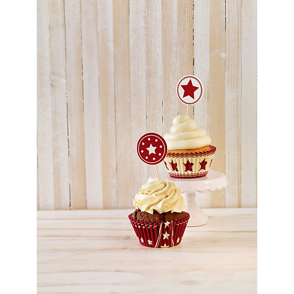 Muffinset Sterne, 36-tlg.